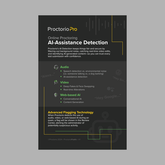 ProctorioPro AI-Assistance Detection (Digital)