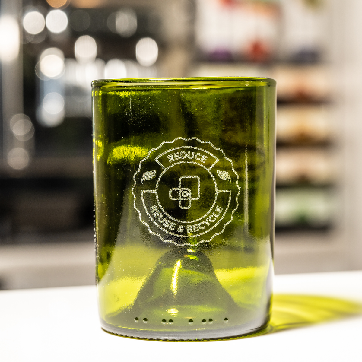 Upcycled Glass Cup (Count 300)