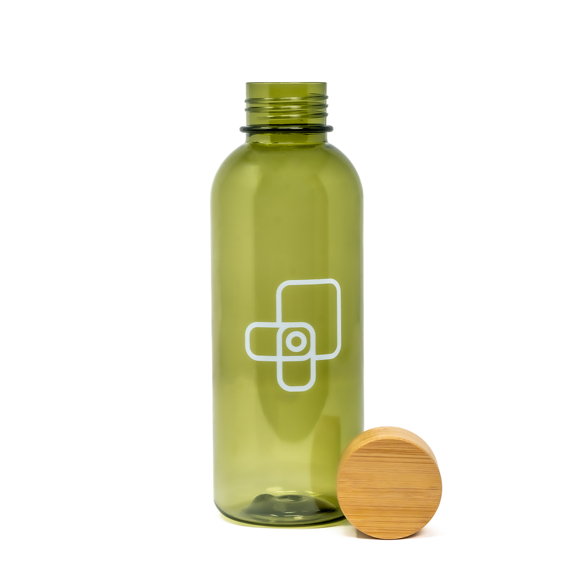 Recycled Bamboo Lid Water Bottle (Count 1000)